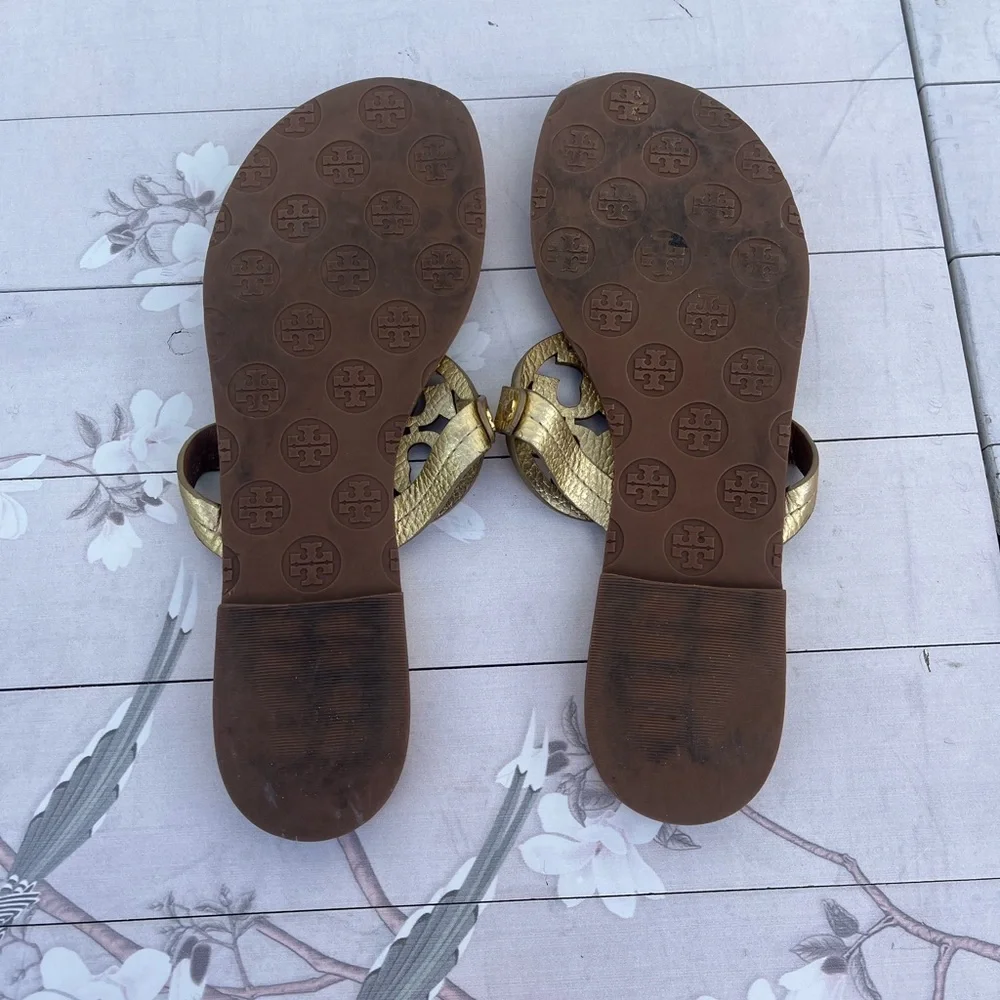 Tory Burch Gold Sandals